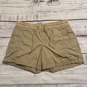 Eddie Bauer Tan Khaki Shorts Outdoor Hiking Casual Women's Size 14